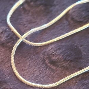 Sterling Silver Snake Chains